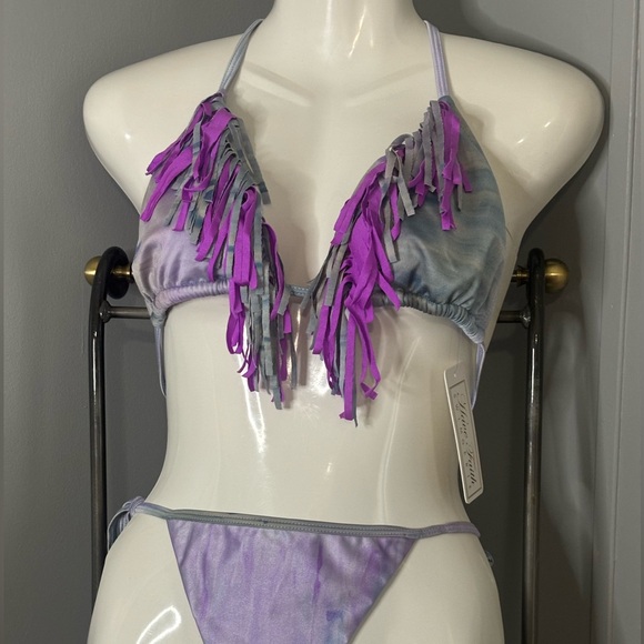 Have Faith Competition Fringe Bikini Swim Set - Picture 5 of 14